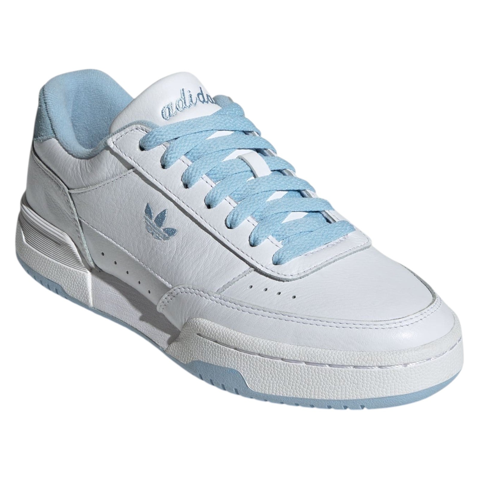 adidas Women's Court Super Trainers - Cloud White / Clear Sky / Clear Sky