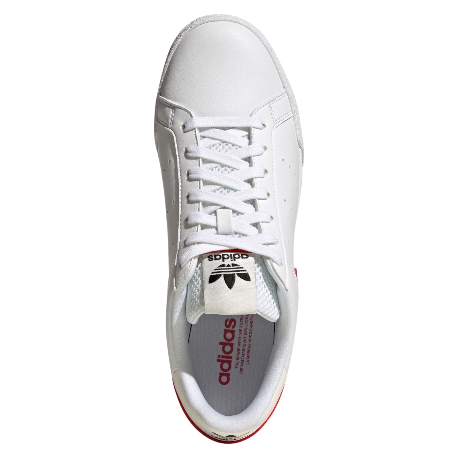adidas Originals Court Tourino Shoes - Cloud White / Vivid Red