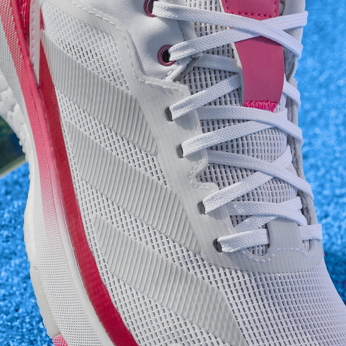 adidas Women's Crazyquick BOOST Padel Trainers - White