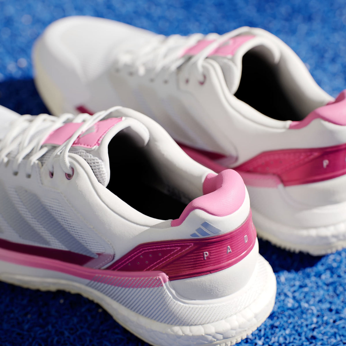 adidas Women's Crazyquick BOOST Padel Trainers - White