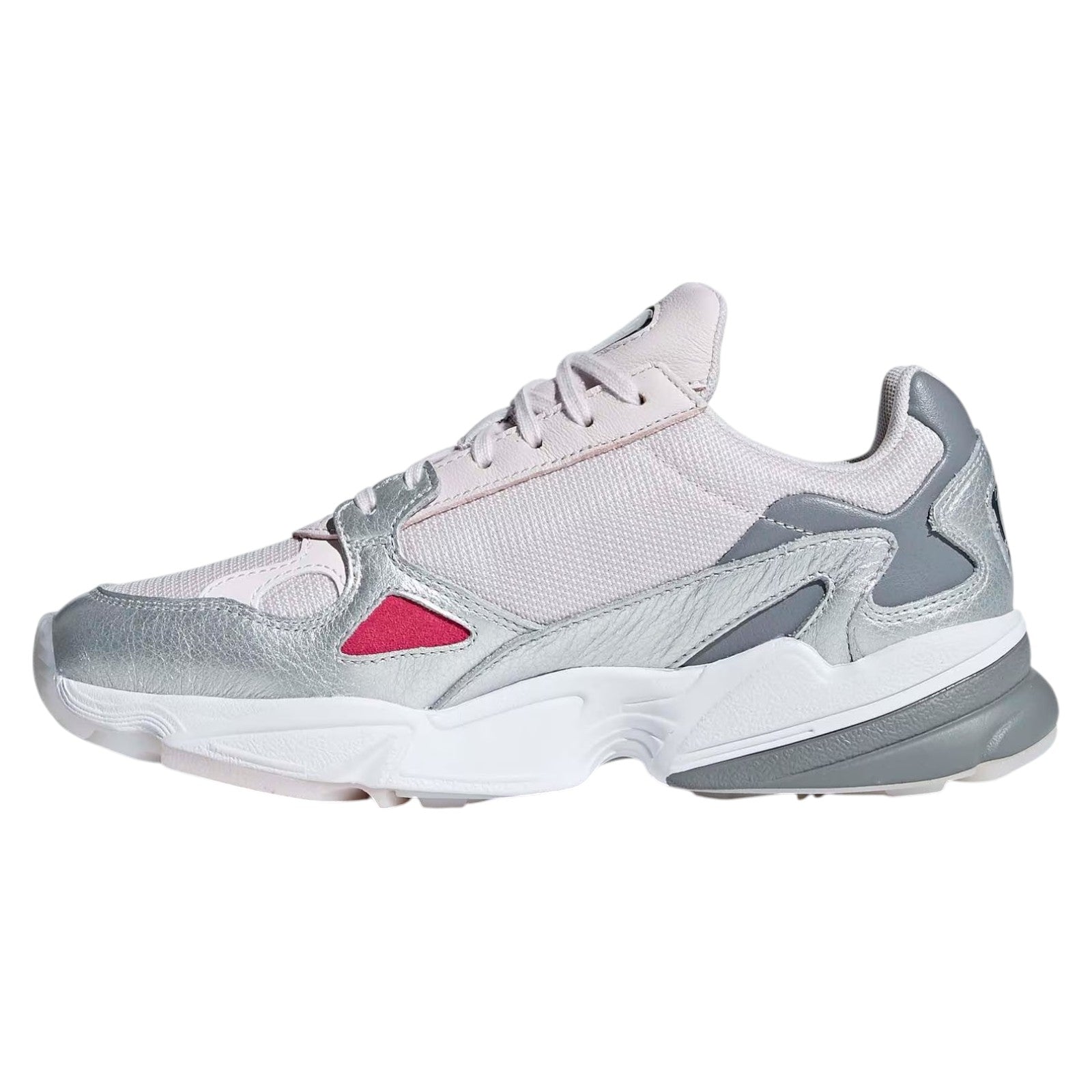 adidas Originals Womens Falcon Shoes - Orchid Tint Silver Metallic