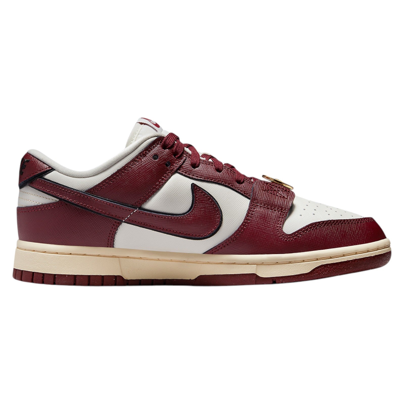 Nike Womens Dunk Low SE Sisterhood Shoes - Sail Team Red