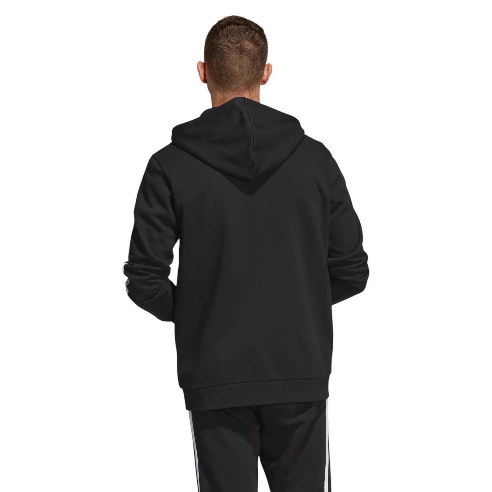 adidas Originals Men's 3-Stripes Hoodie - Black