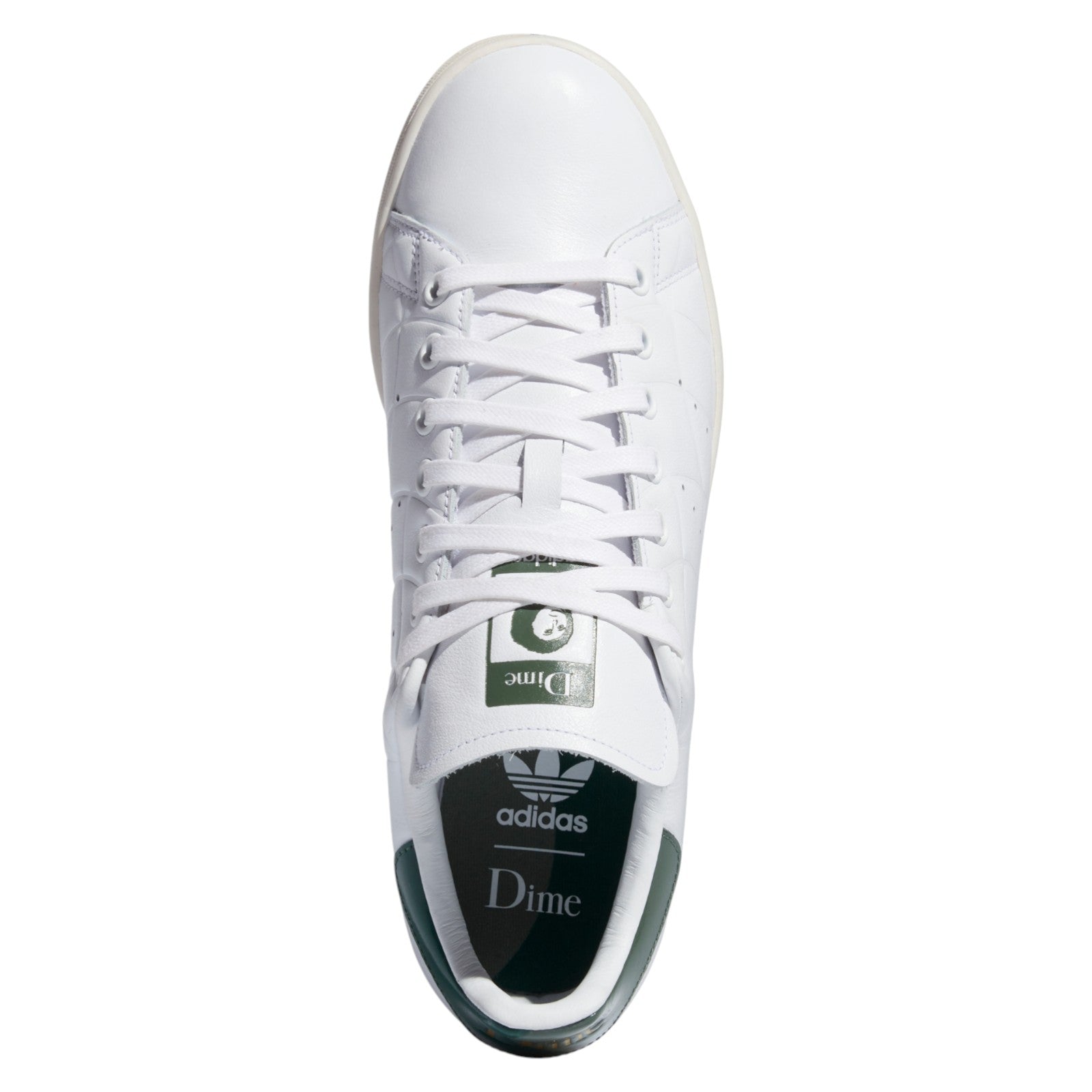 adidas Originals x Dime Stan Smith Shoes - White / Green