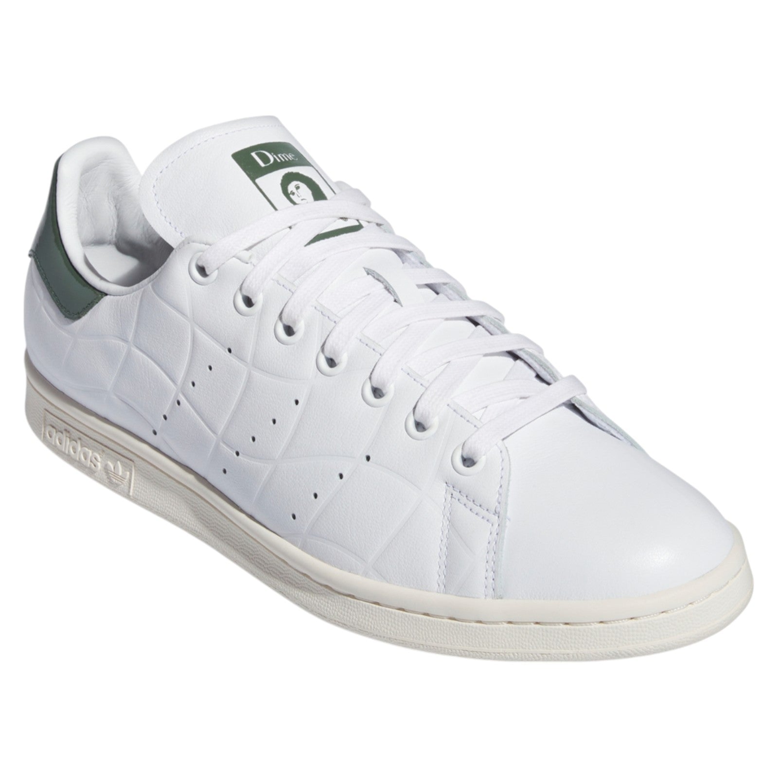 adidas Originals x Dime Stan Smith Shoes - White / Green