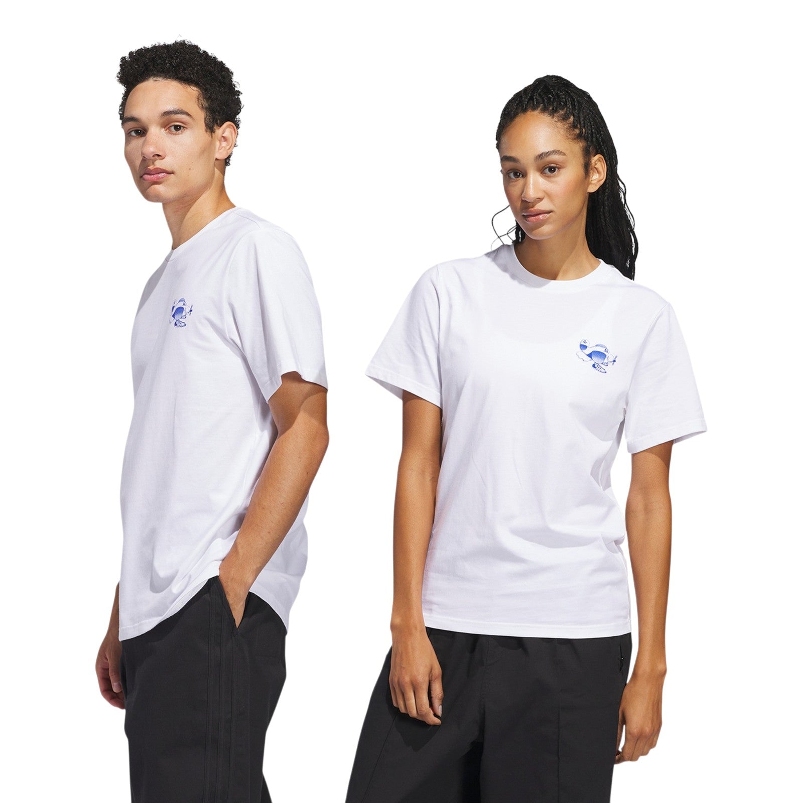 adidas Originals Unisex Dog Plane T-Shirt - White