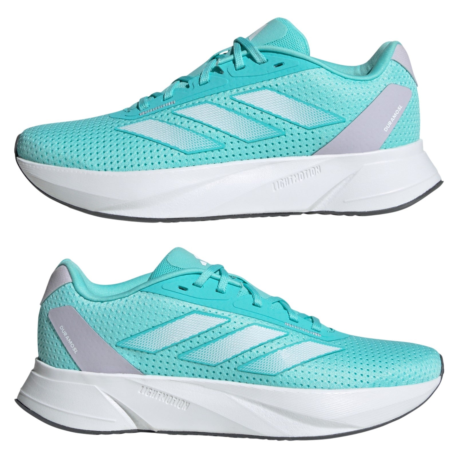 adidas Womens Duramo SL Shoes - Flash Aqua / Cloud White