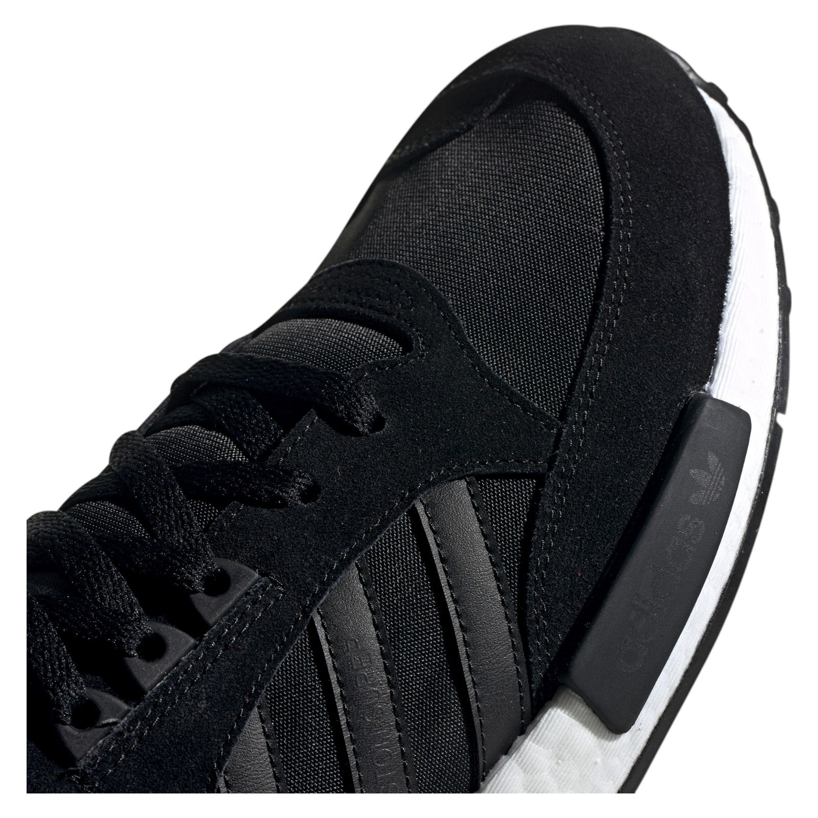 adidas Originals Boston x Super R1 Trainers - Core Black