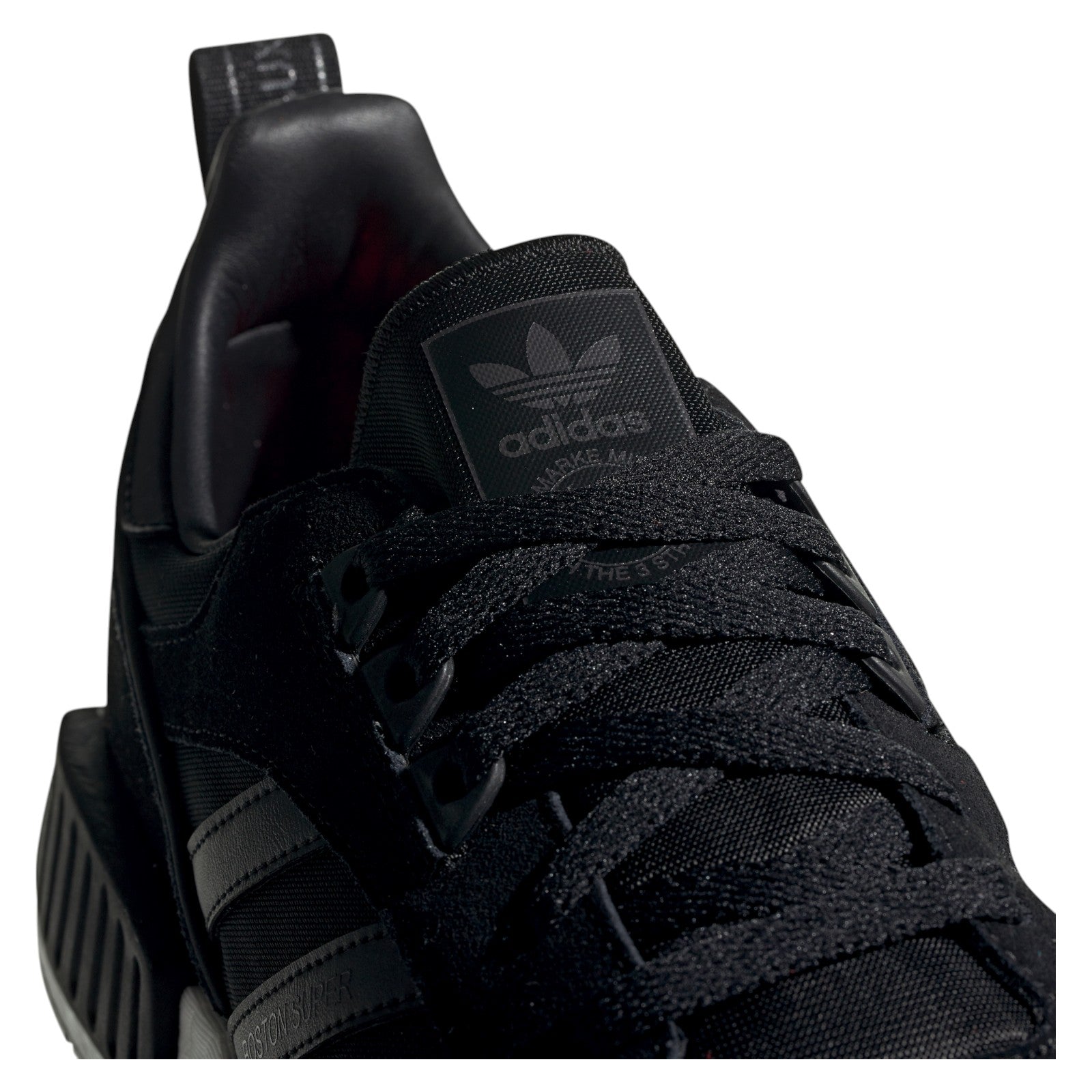 adidas Originals Boston x Super R1 Trainers - Core Black
