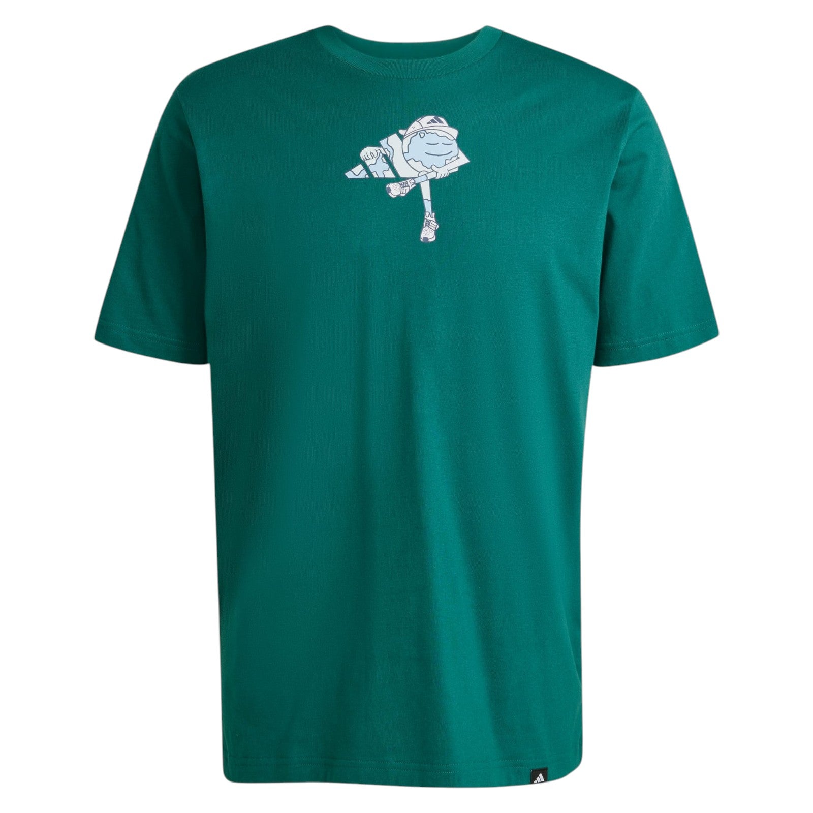 adidas Men's Earth Day Graphic T-Shirt - Collegiate Green