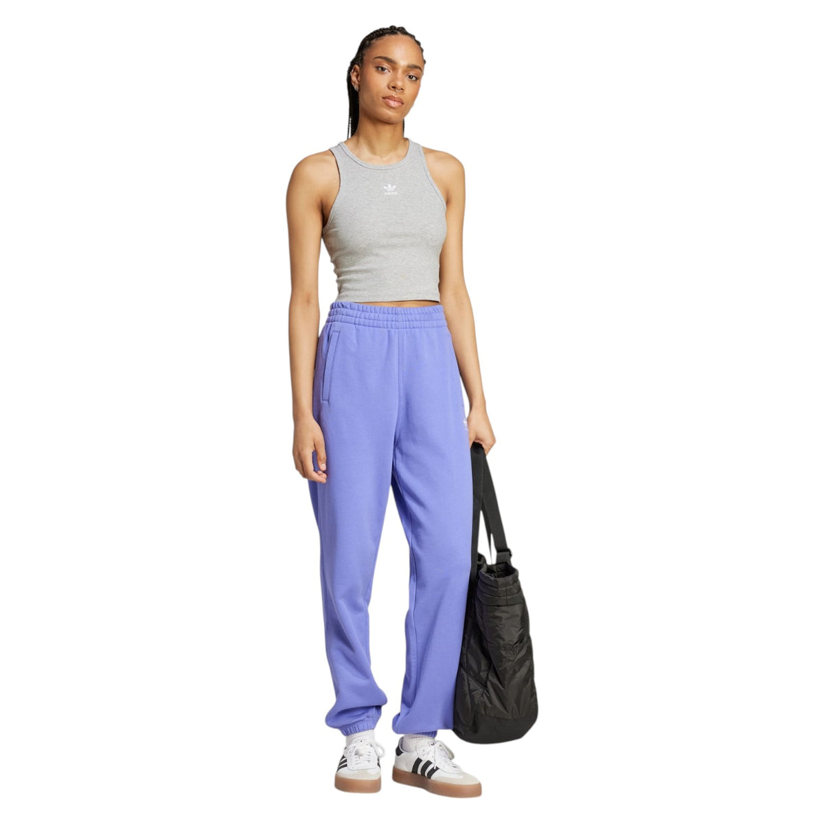 adidas Originals Women's Essentials French Terry Joggers - Purple