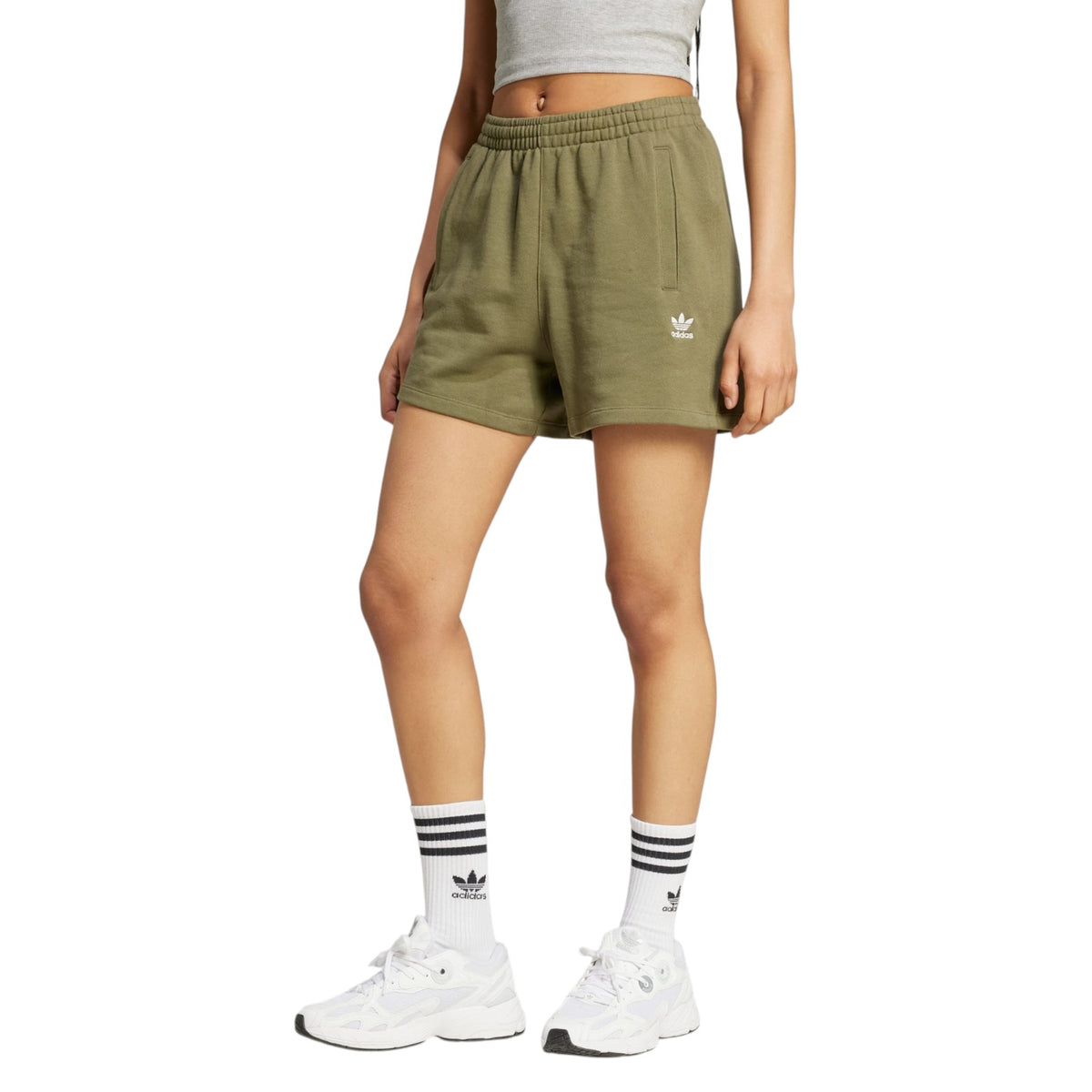 adidas Originals Essentials French Terry Shorts - Green