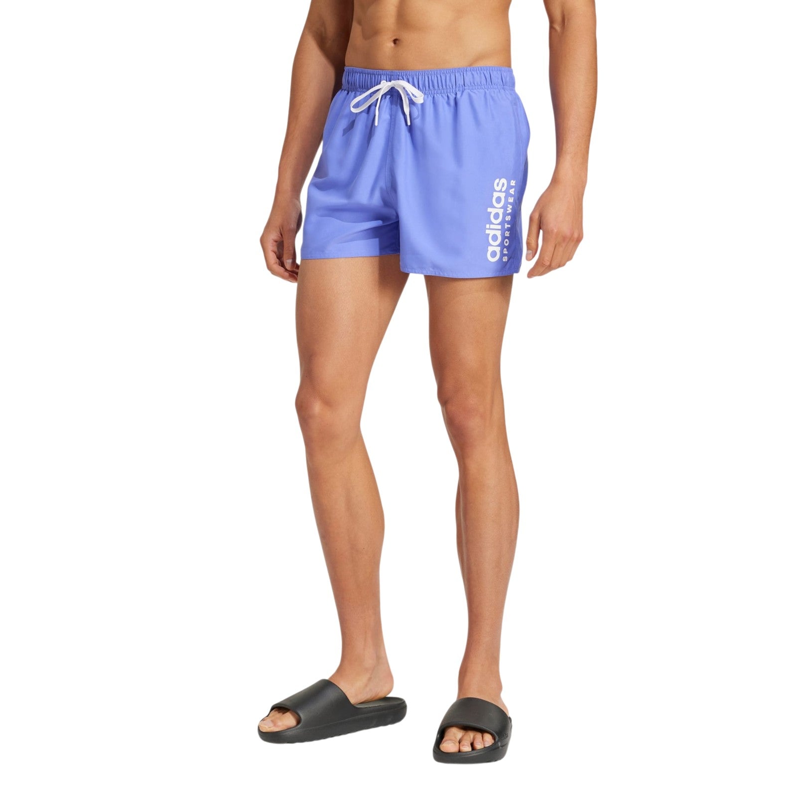 adidas Men's Essentials Logo CLX Shorts - Cobalt Blue