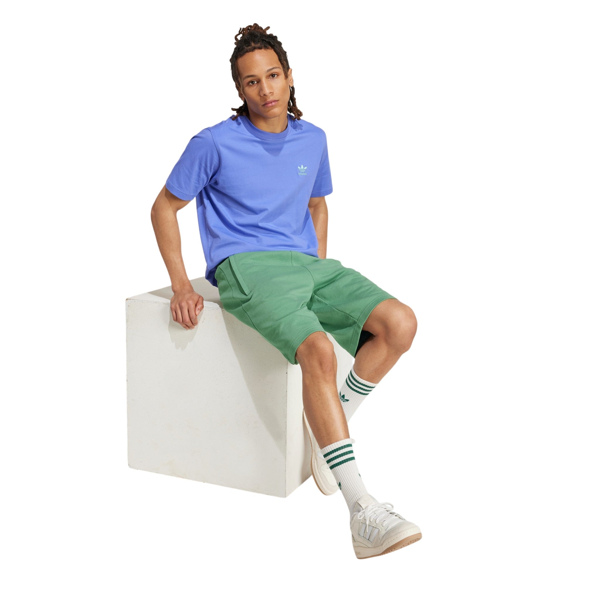 adidas Originals Essentials Trefoil Shorts - Preloved Green