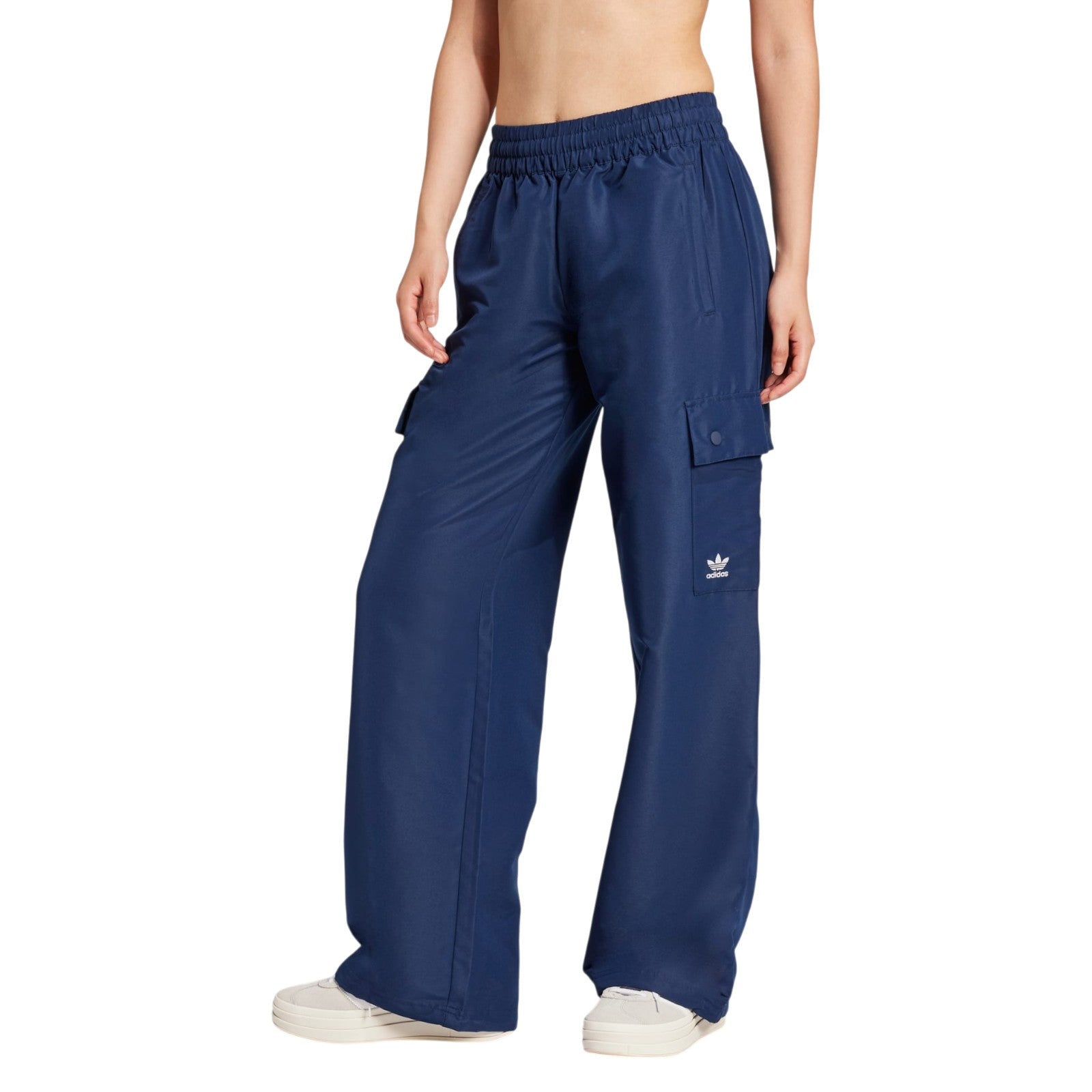 adidas Originals Women's Essentials Woven Cargo Pants  - Night Indigo