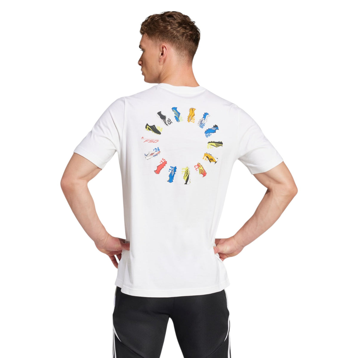 adidas F50 History Graphic Tee - White