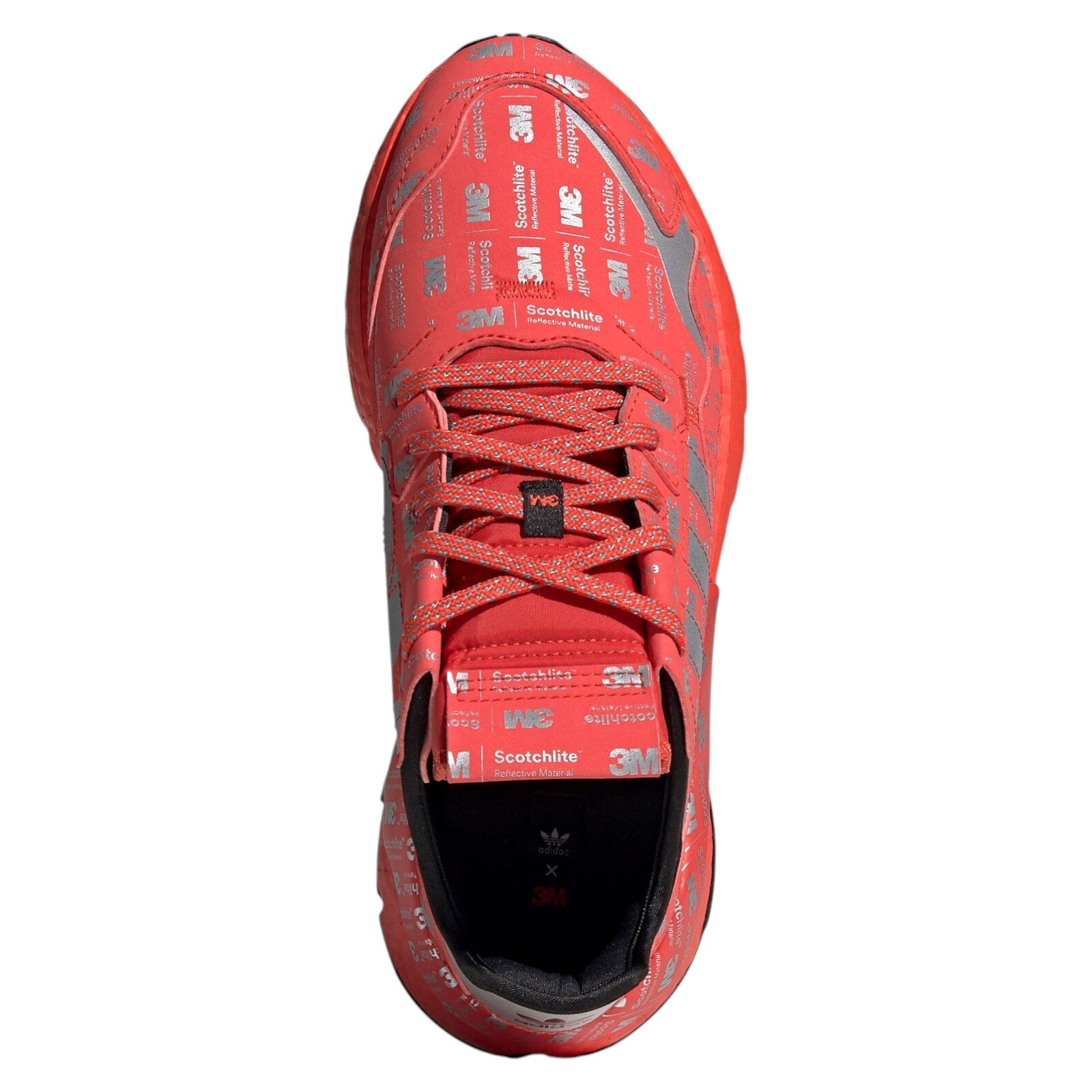 adidas Originals x 3M Nite Jogger Trainers - Hi Res Red