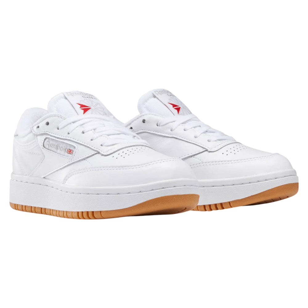 Reebok Women's Club C Double Shoes - White Gum