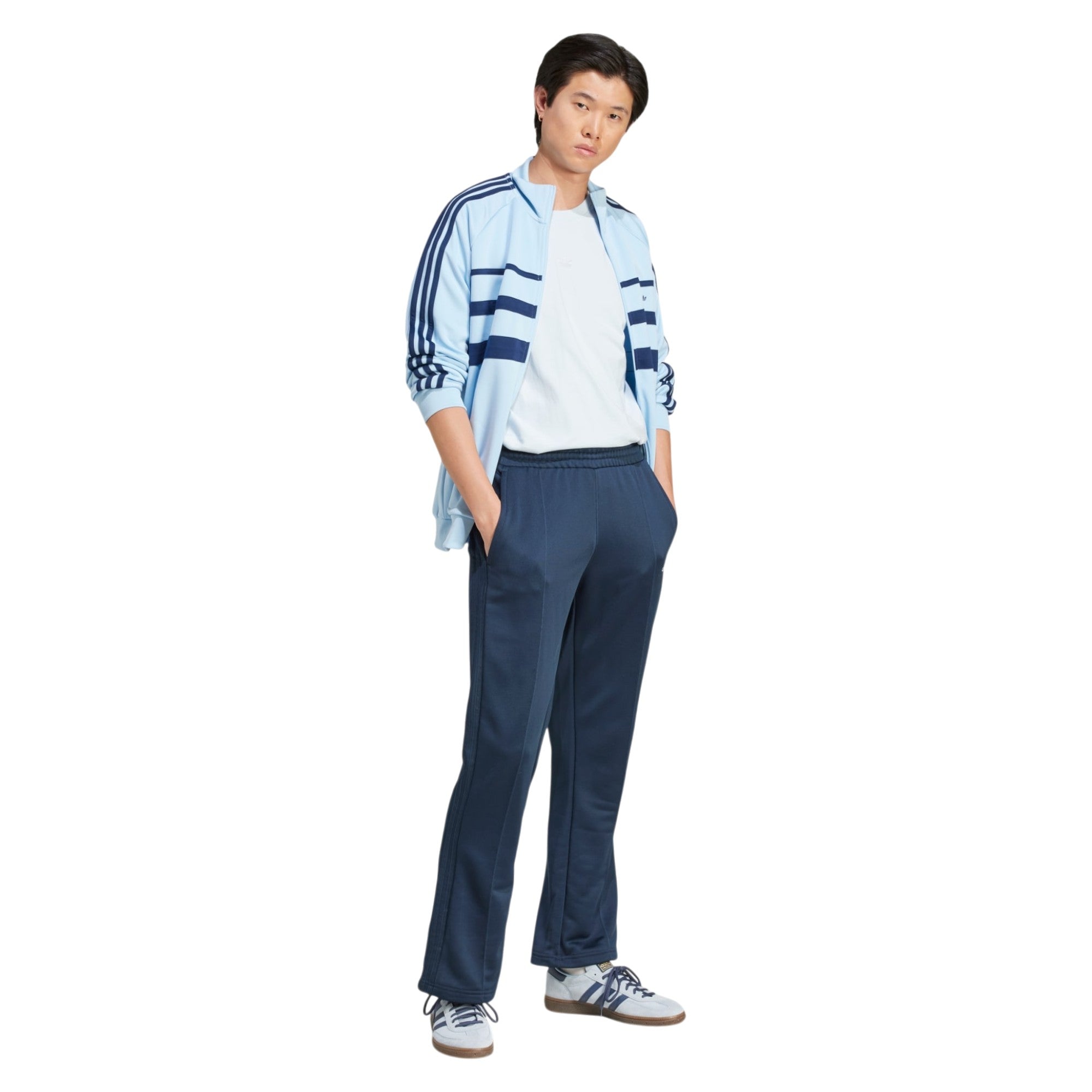 adidas Originals Men's Flare Track Pants - Aurora Ink
