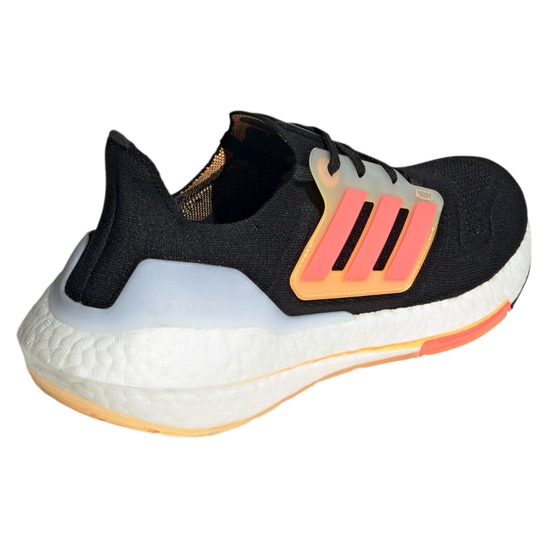 adidas Ultraboost 22 Shoes - Core Black / Turbo / Flash Orange - ViaductClothing -  -  