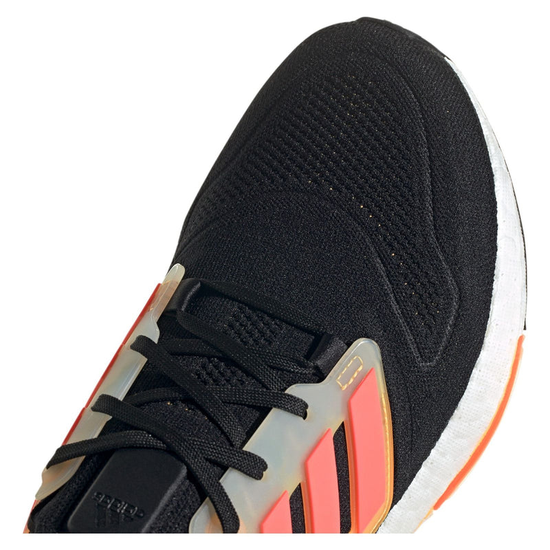 adidas Ultraboost 22 Shoes - Core Black / Turbo / Flash Orange - ViaductClothing -  -  