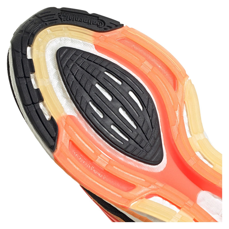 adidas Ultraboost 22 Shoes - Core Black / Turbo / Flash Orange - ViaductClothing -  -  