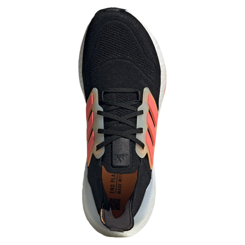 adidas Ultraboost 22 Shoes - Core Black / Turbo / Flash Orange - ViaductClothing -  -  