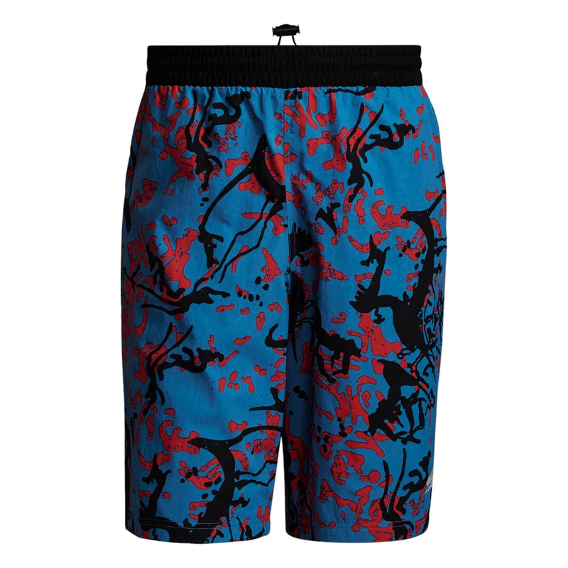 adidas Originals Adventure Archive Printed Woven Shorts -  Multicolor / Focus Blue - ViaductClothing -  -  