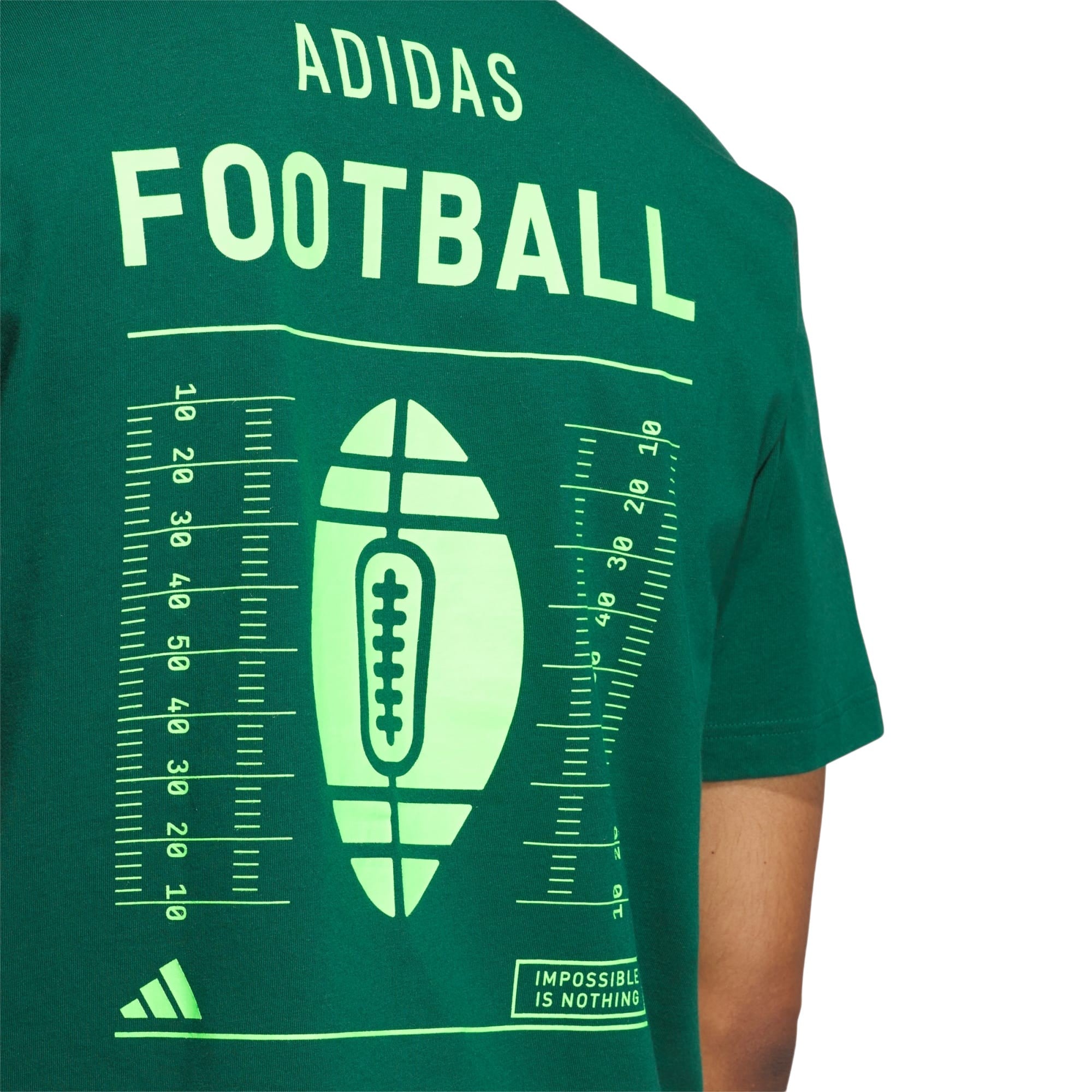 adidas American Football Category Graphic T-Shirt - Green