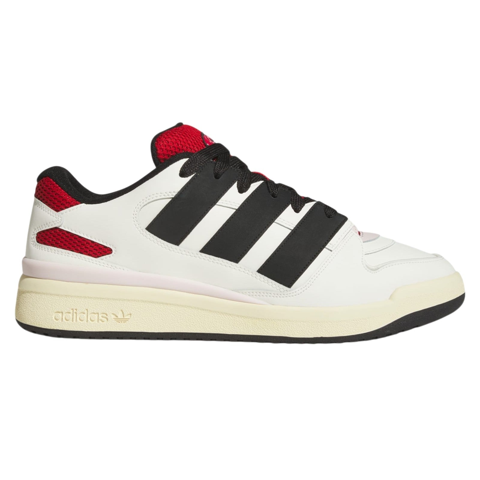 adidas Originals Men's Forum2000 Trainers - Off White / Core Black / Easy Yellow