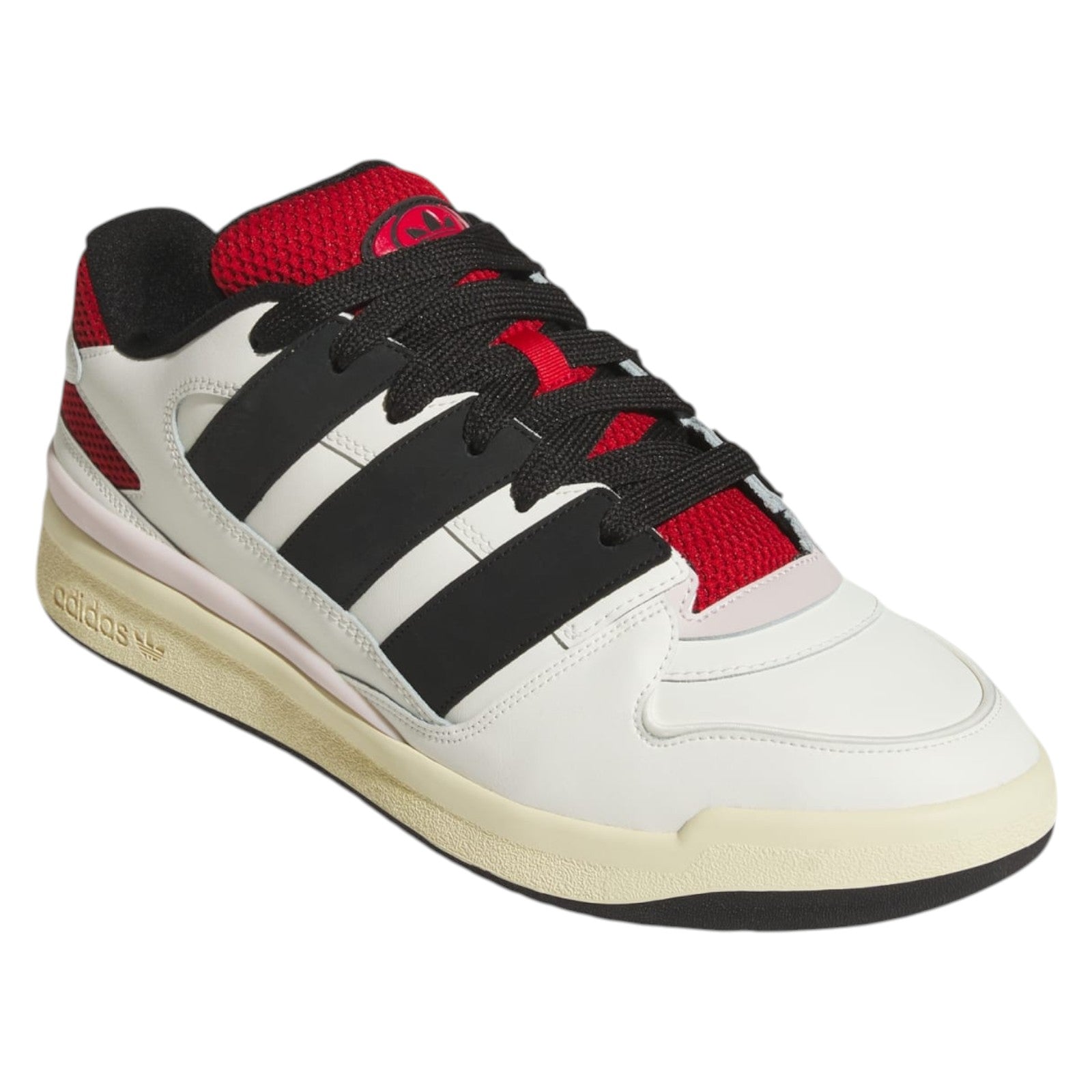 adidas Originals Men's Forum2000 Trainers - Off White / Core Black / Easy Yellow