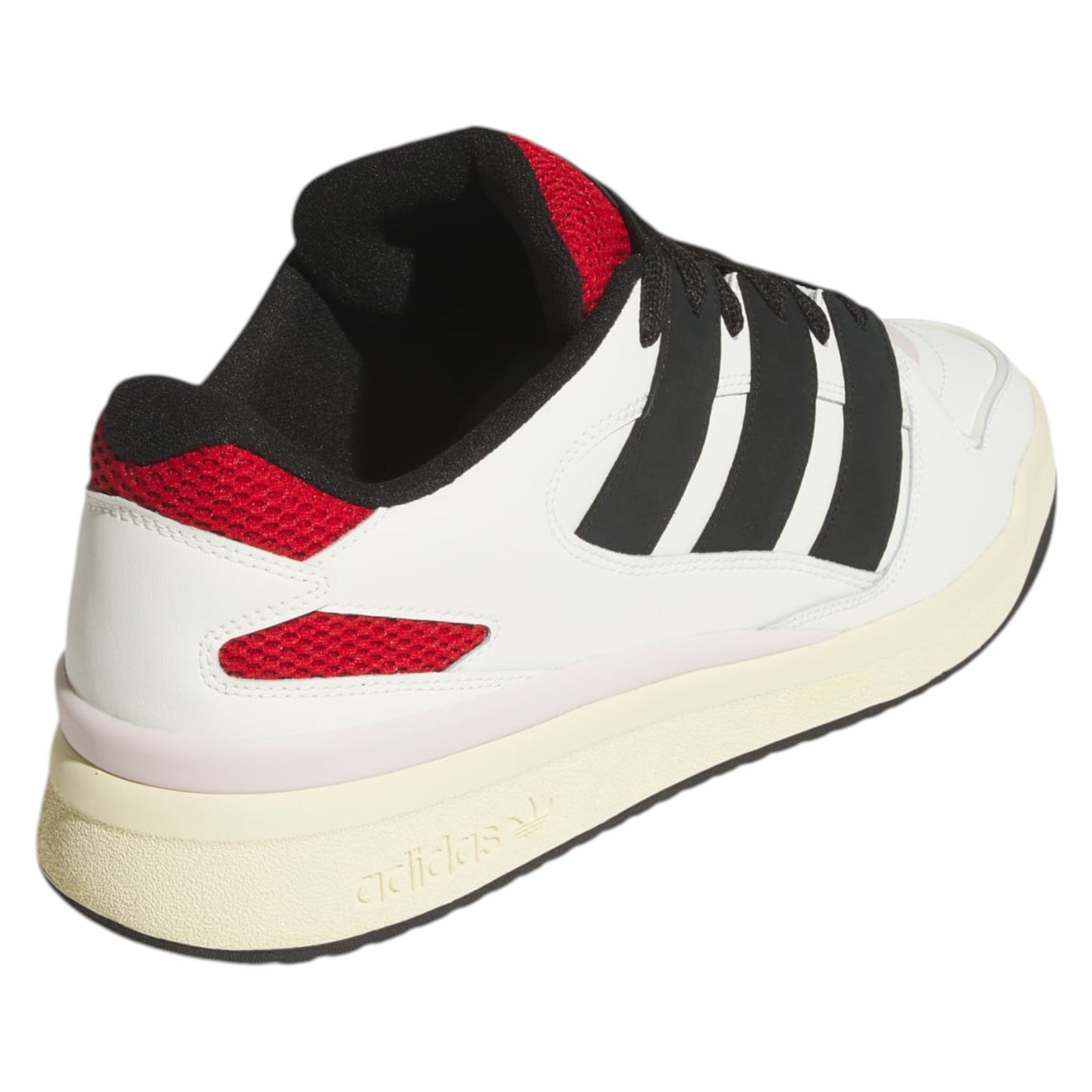 adidas Originals Men's Forum2000 Trainers - Off White / Core Black / Easy Yellow