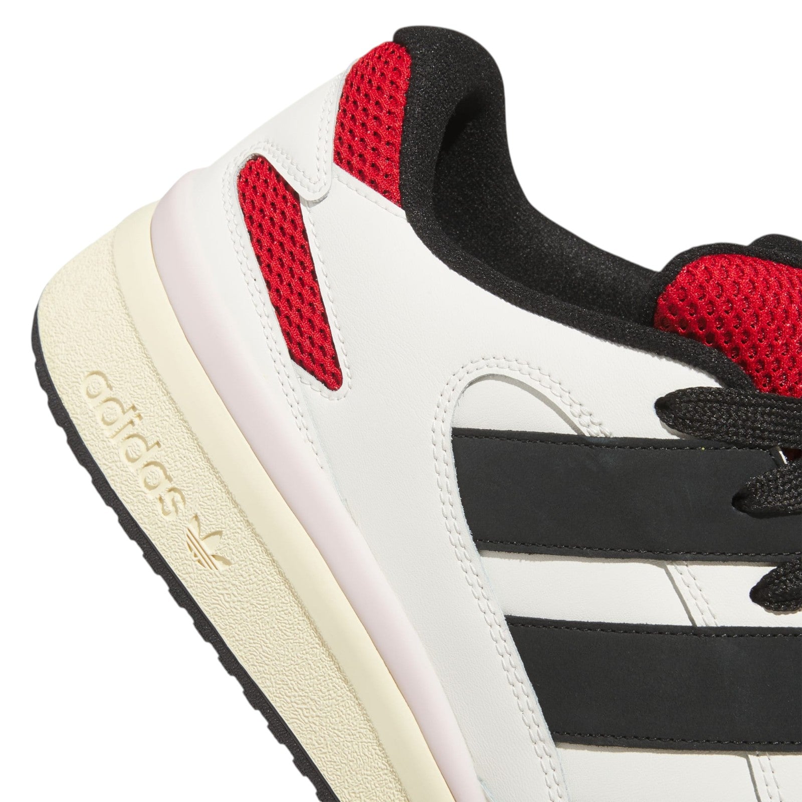 adidas Originals Men's Forum2000 Trainers - Off White / Core Black / Easy Yellow