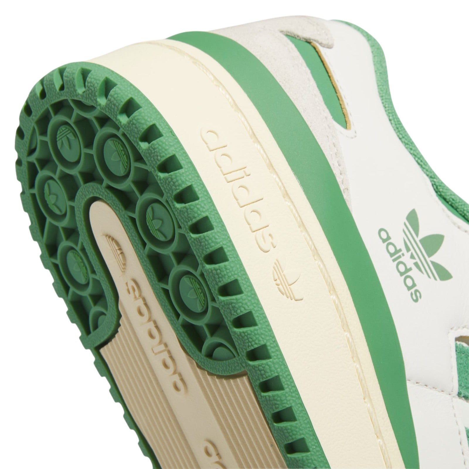 adidas Originals Forum 84 Low Shoes - Ivory / Preloved Green