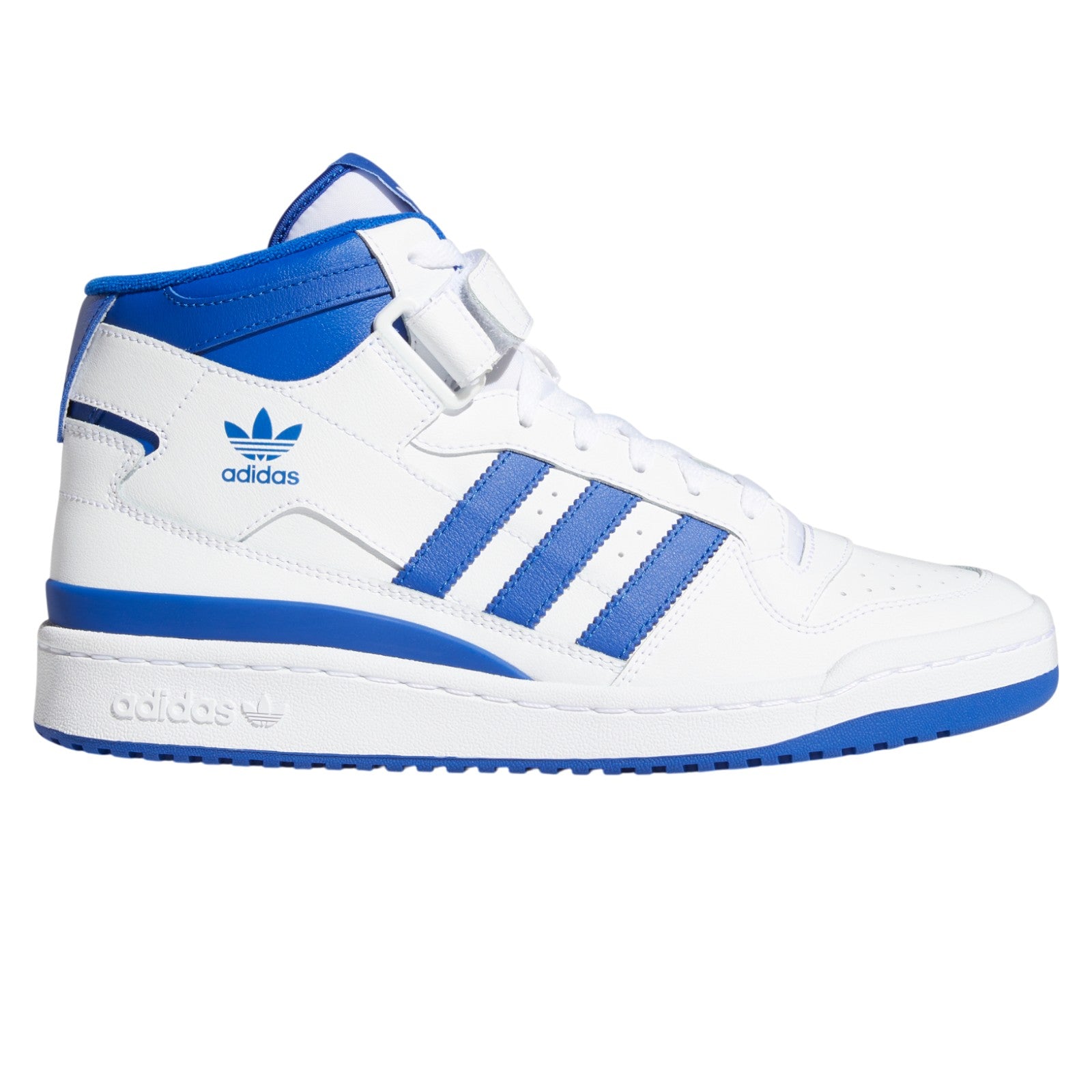 adidas Originals Forum Mid Shoes - Cloud White / Royal Blue