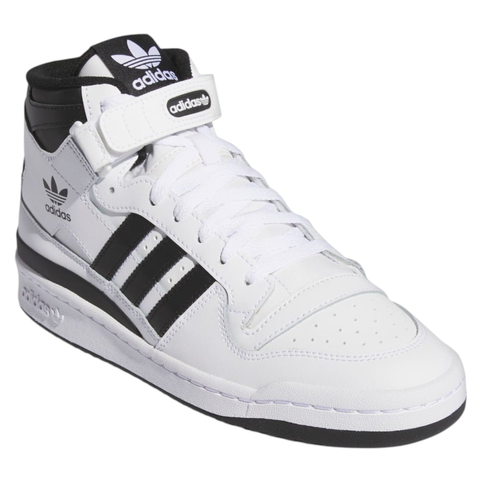 adidas Originals Men's Forum Mid Trainers - Ftwr White