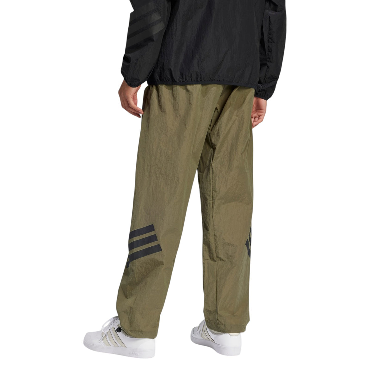 adidas Men's Future Icons 3-Stripes Woven Pants - Green