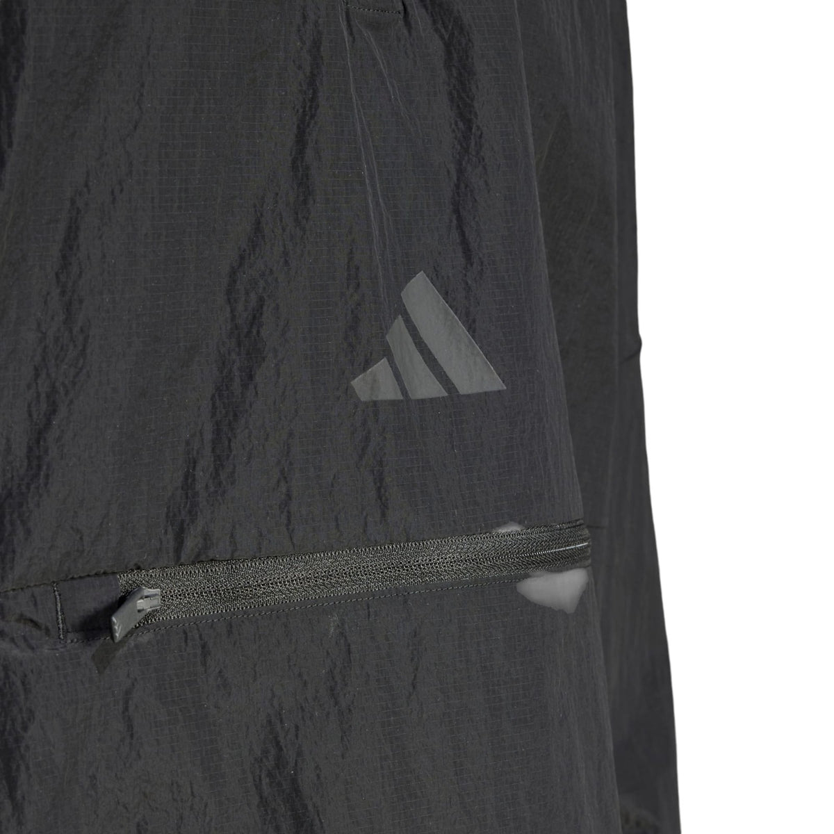 adidas Men's Future Icons 3-Stripes Woven Half-Zip Sweatshirt - Black