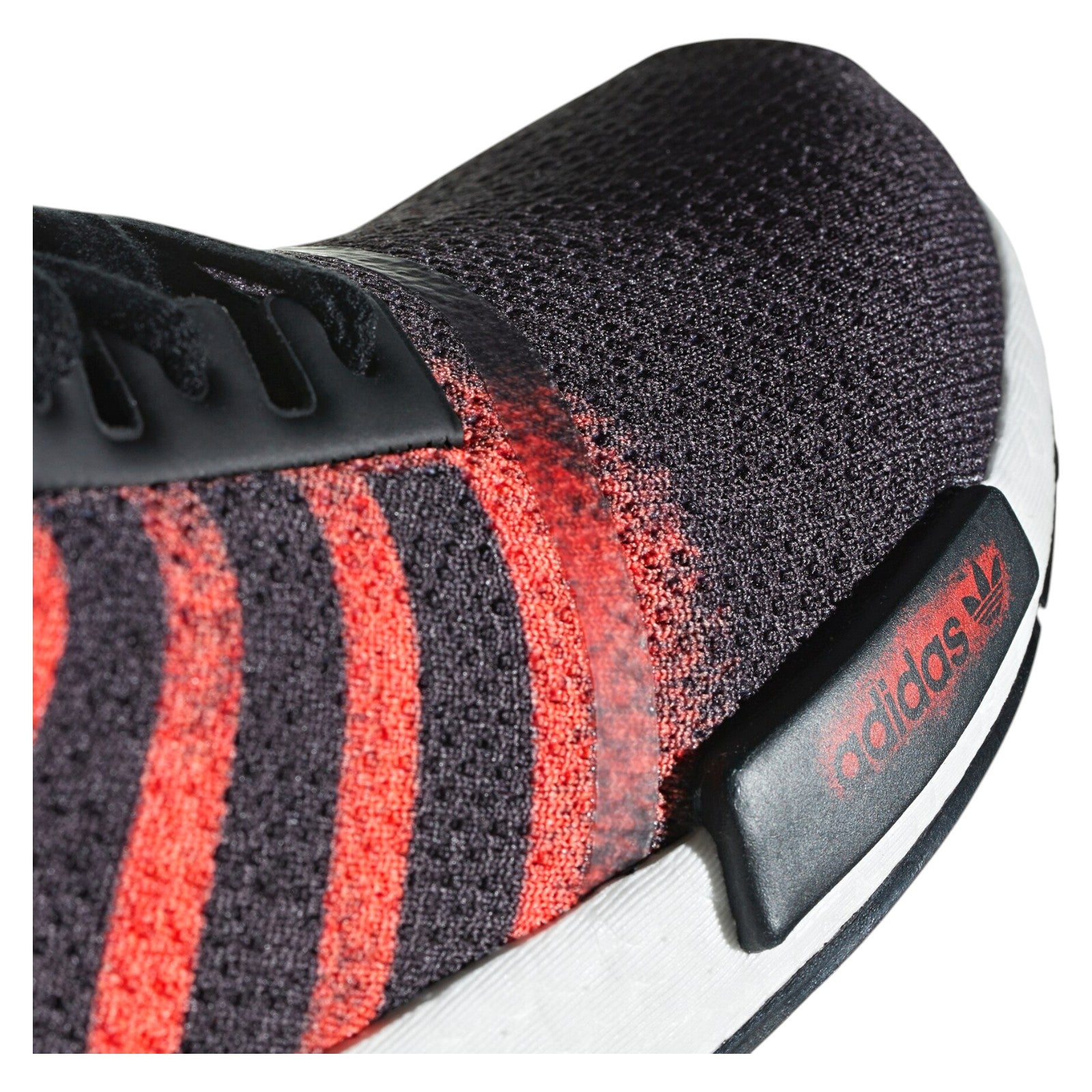 adidas Originals NMD_R1 Stencil Pack Trainers - Black Solar Red