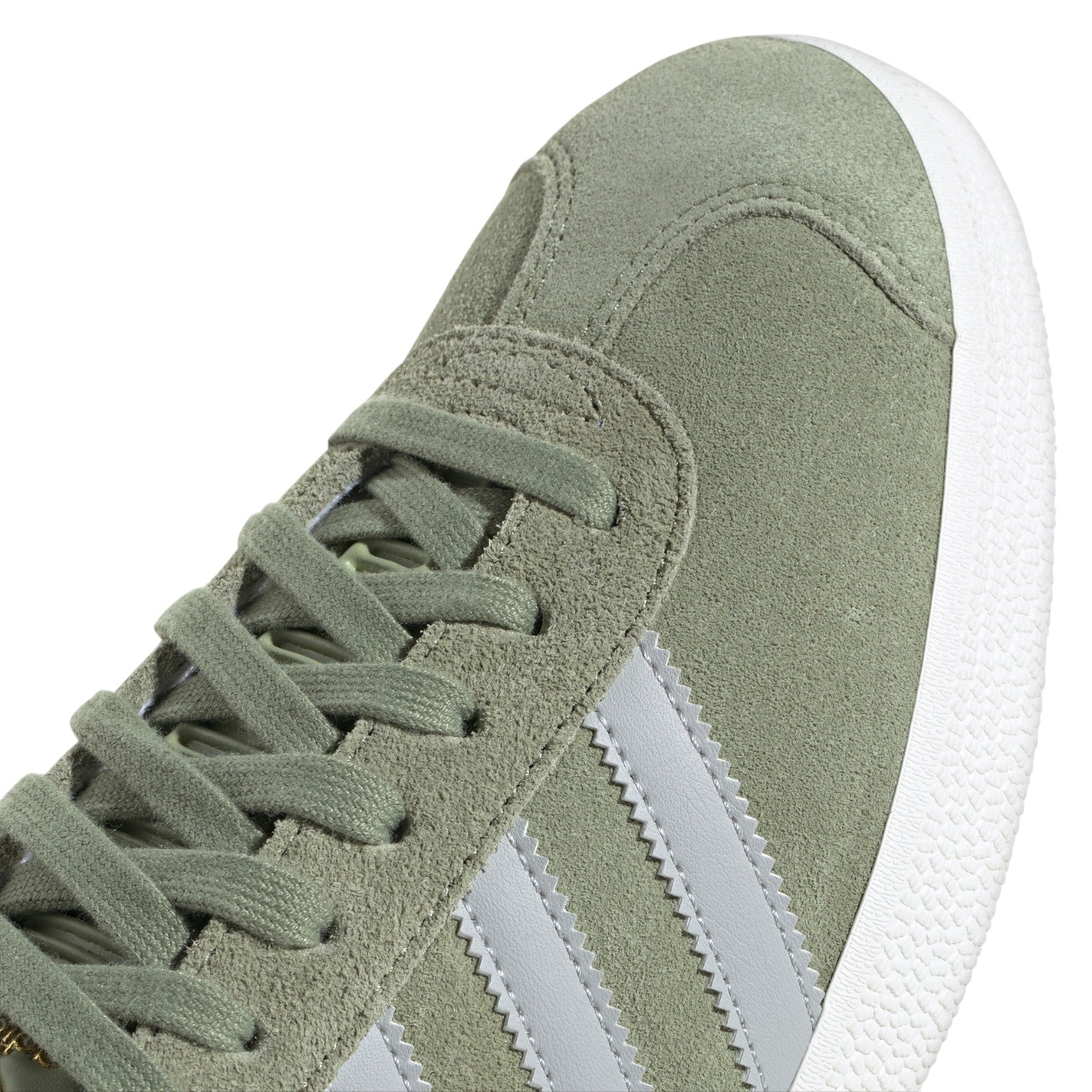 adidas Gazelle Shoes - Tent Green / Grey Two