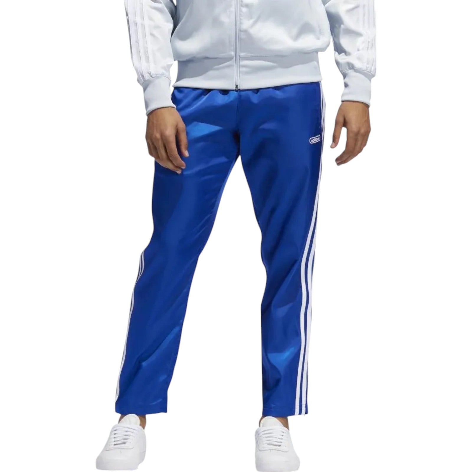 adidas Originals SPRT Satin Firebird Tracksuit Bottoms - Blue