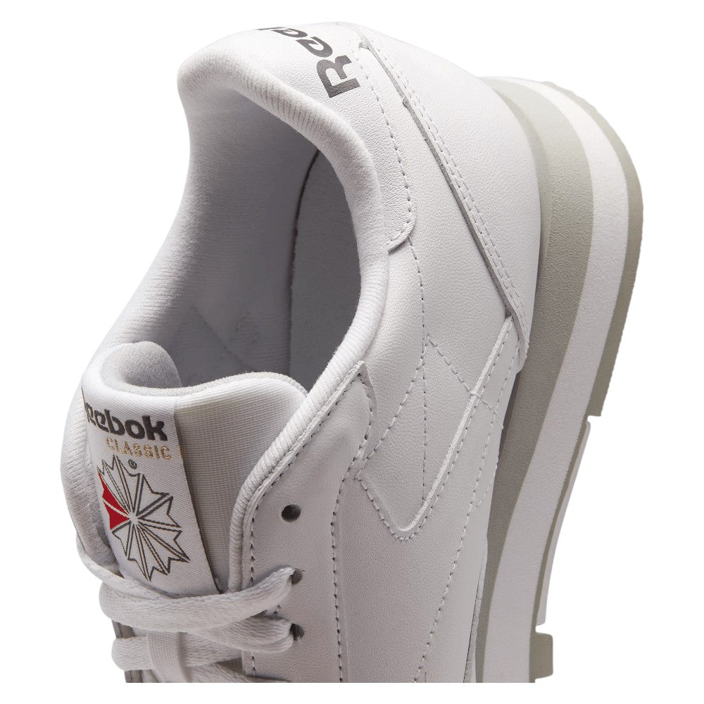 Reebok Classic Leather Shoes - White / Pure Grey