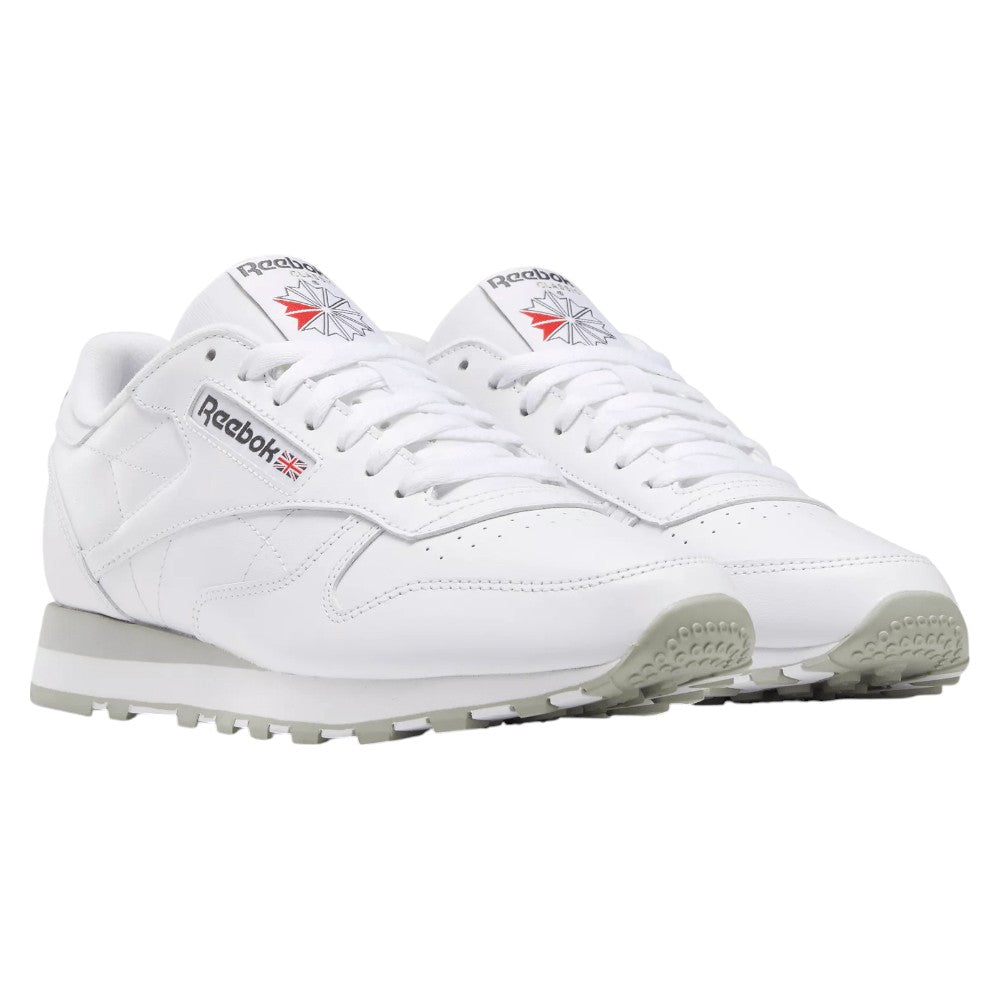 Reebok Classic Leather Shoes - White / Pure Grey