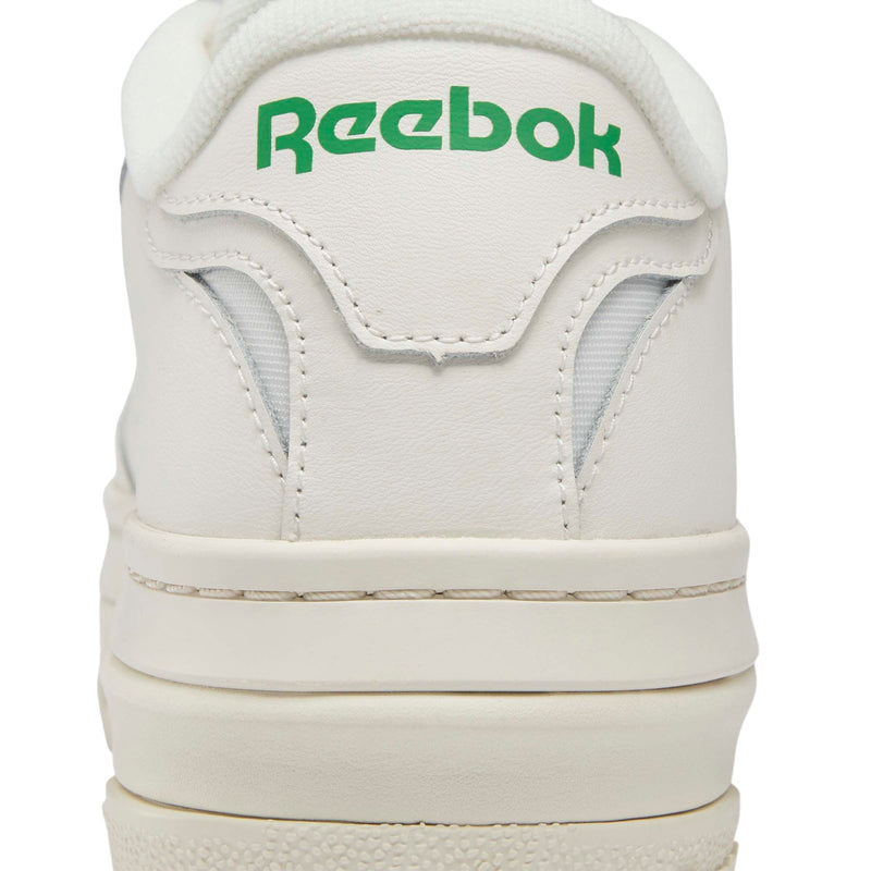 Reebok Womens Club C Extra Platform Shoes - Chalk Green