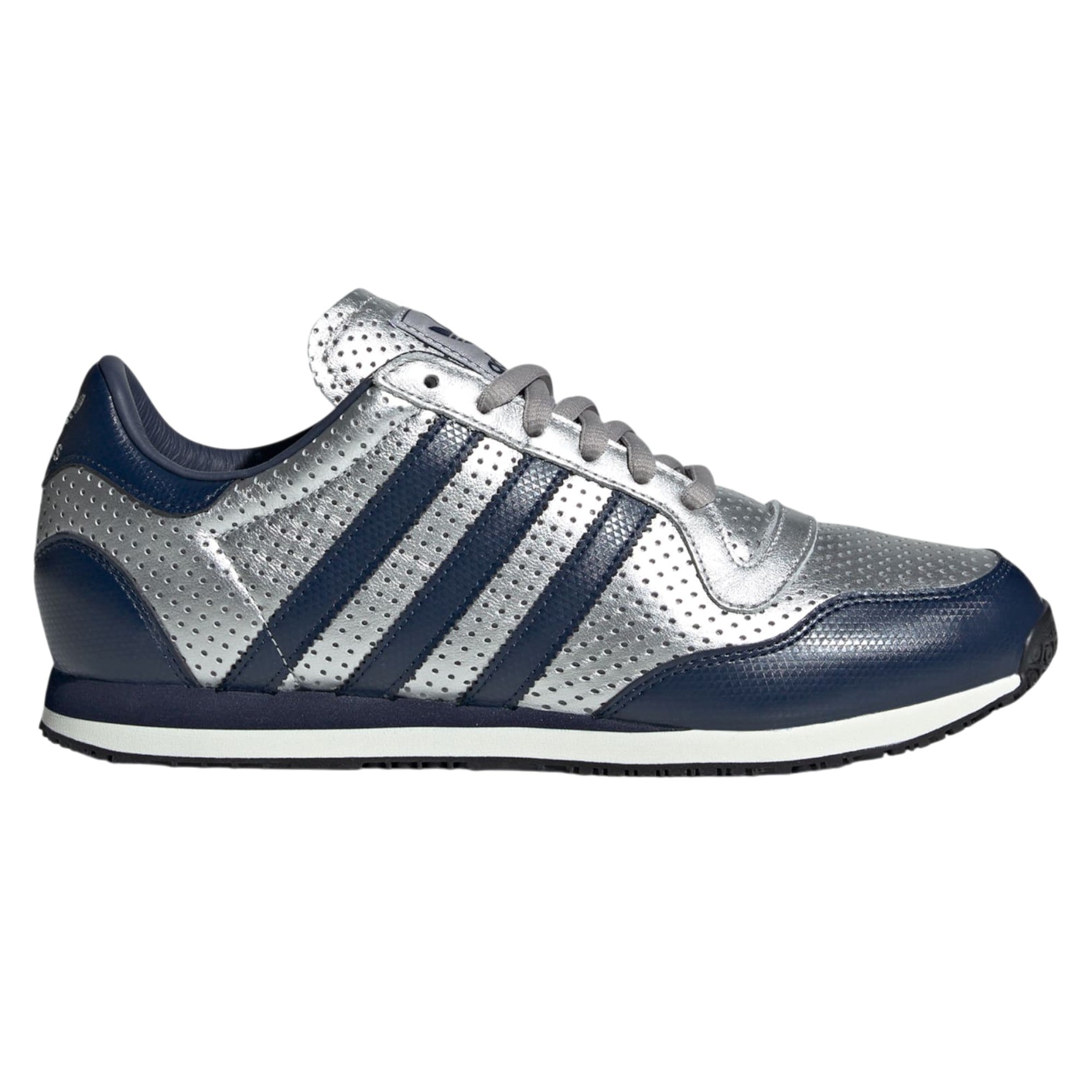 adidas Originals Men's Galaxy OG Shoes - Silver Metallic / Night Indigo