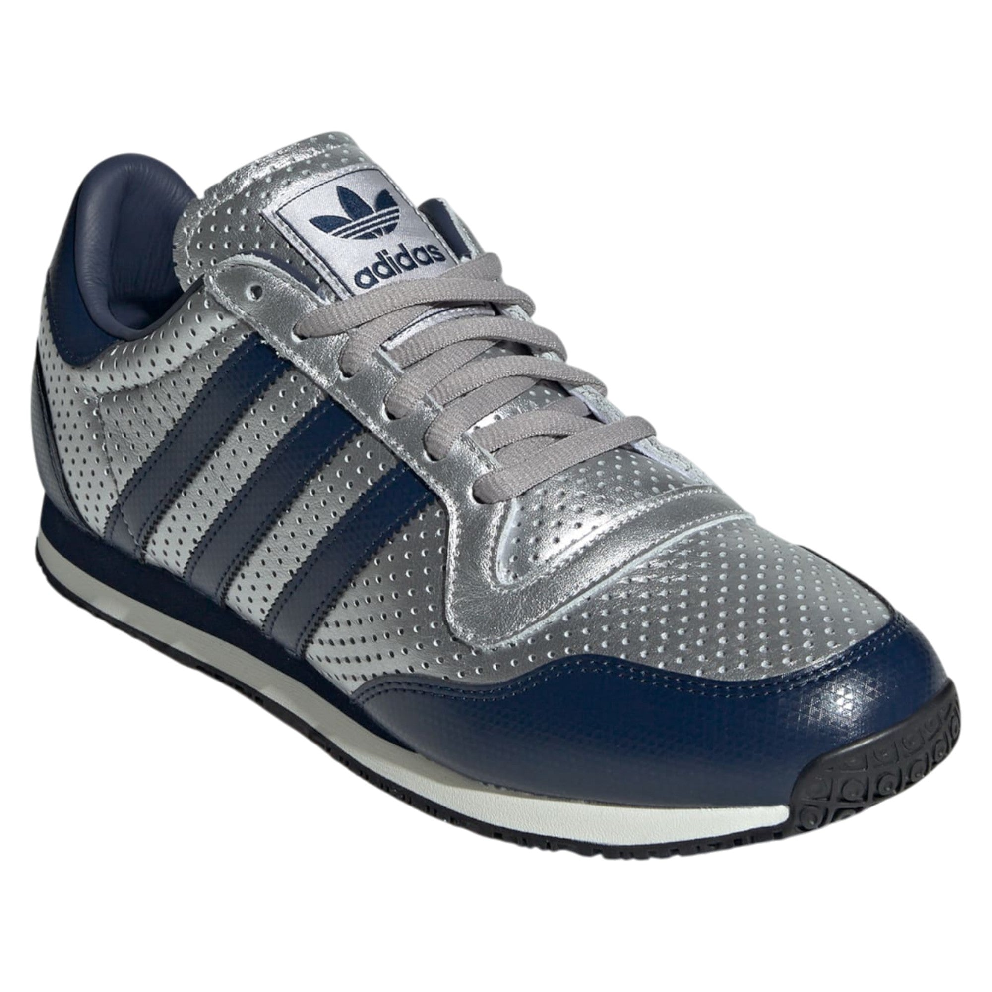 adidas Originals Men's Galaxy OG Shoes - Silver Metallic / Night Indigo