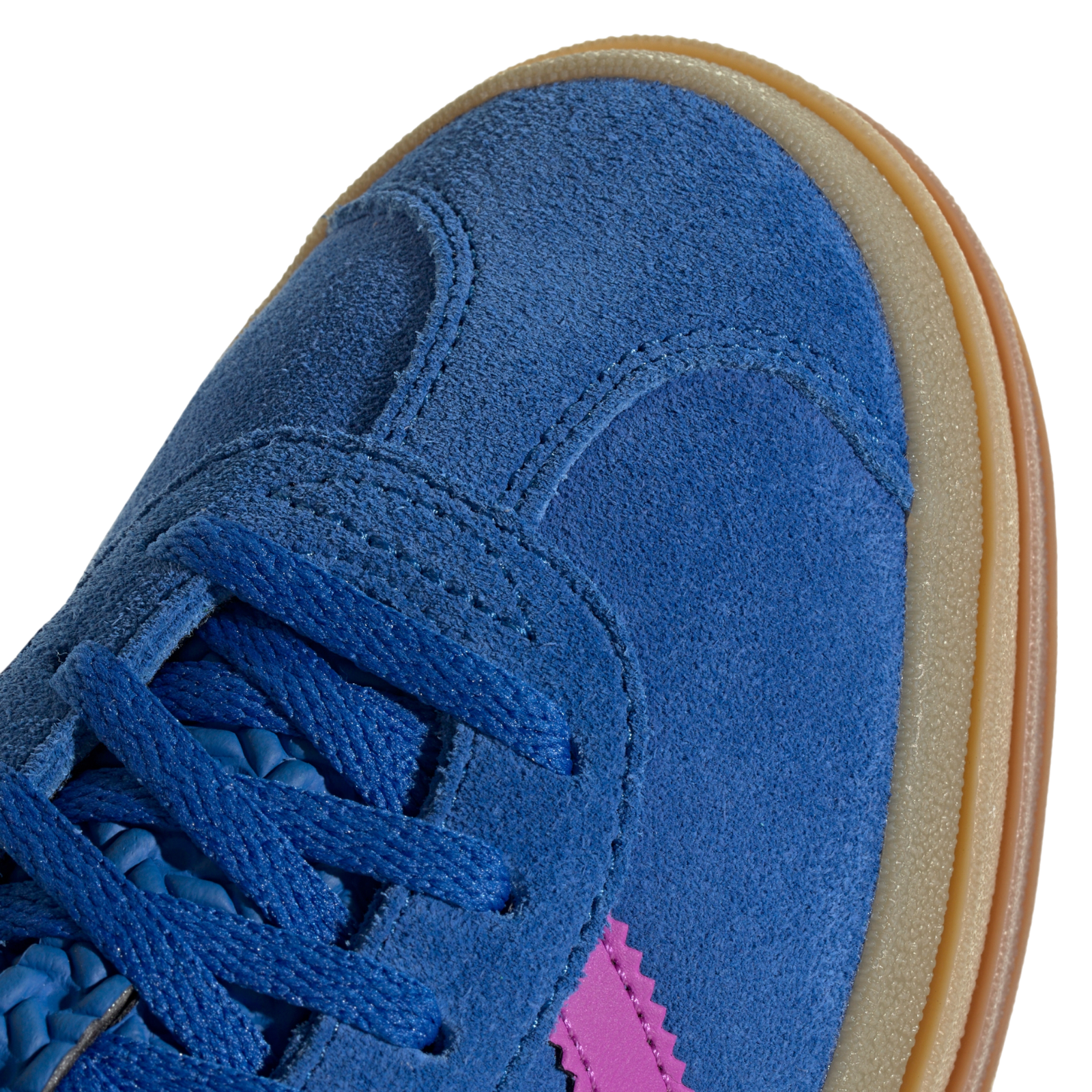 adidas Women's Gazelle Bold Shoes - Blue / Lucid Pink