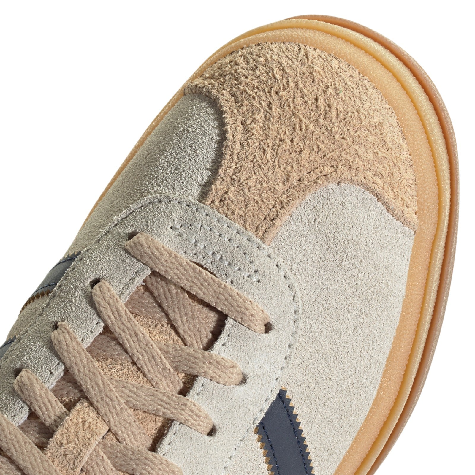 adidas Originals Women's Gazelle Bold Shoes - Cream Night Indigo