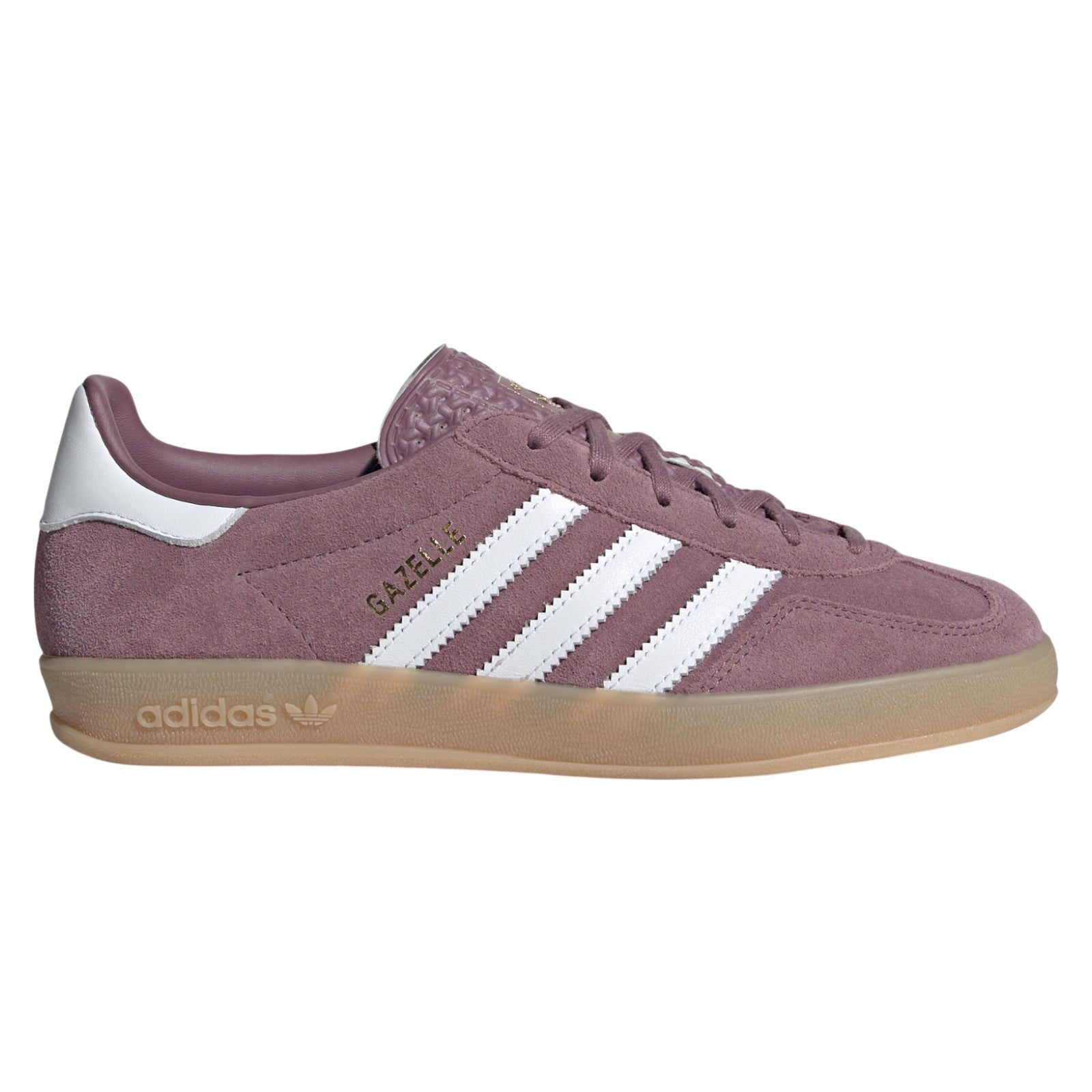 adidas Originals Womens Gazelle Indoor Shoes - Shadow Fig / Cloud White