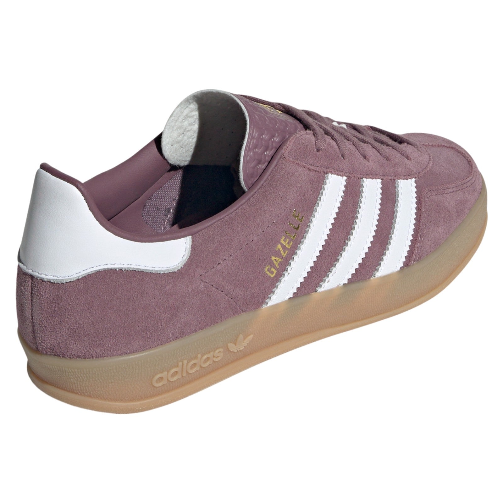 adidas Originals Womens Gazelle Indoor Shoes - Shadow Fig / Cloud White